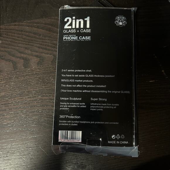 New Coolpad Legacy Coral Pink Glass & Phone Case 2-In-1 - Picture 2 of 3